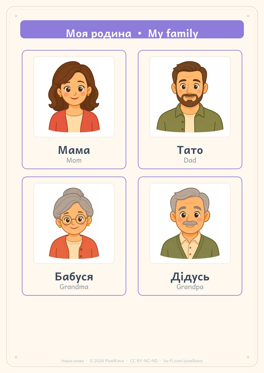 Моя родина